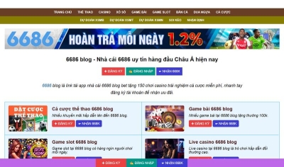 6686 Agency - Nhà cái cá cược uy tín nhận code khuyến mãi thả ga